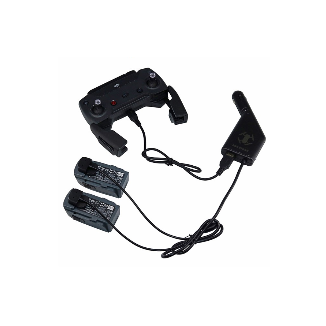 DJI Spark - Caricatore Multiplo Compatibile