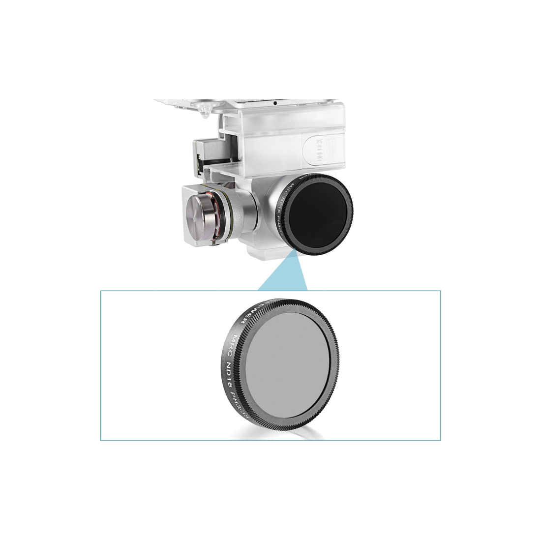 DJI Phantom 3 professional - Neewer Filtri Uv-Filtro Cpl-Nd16