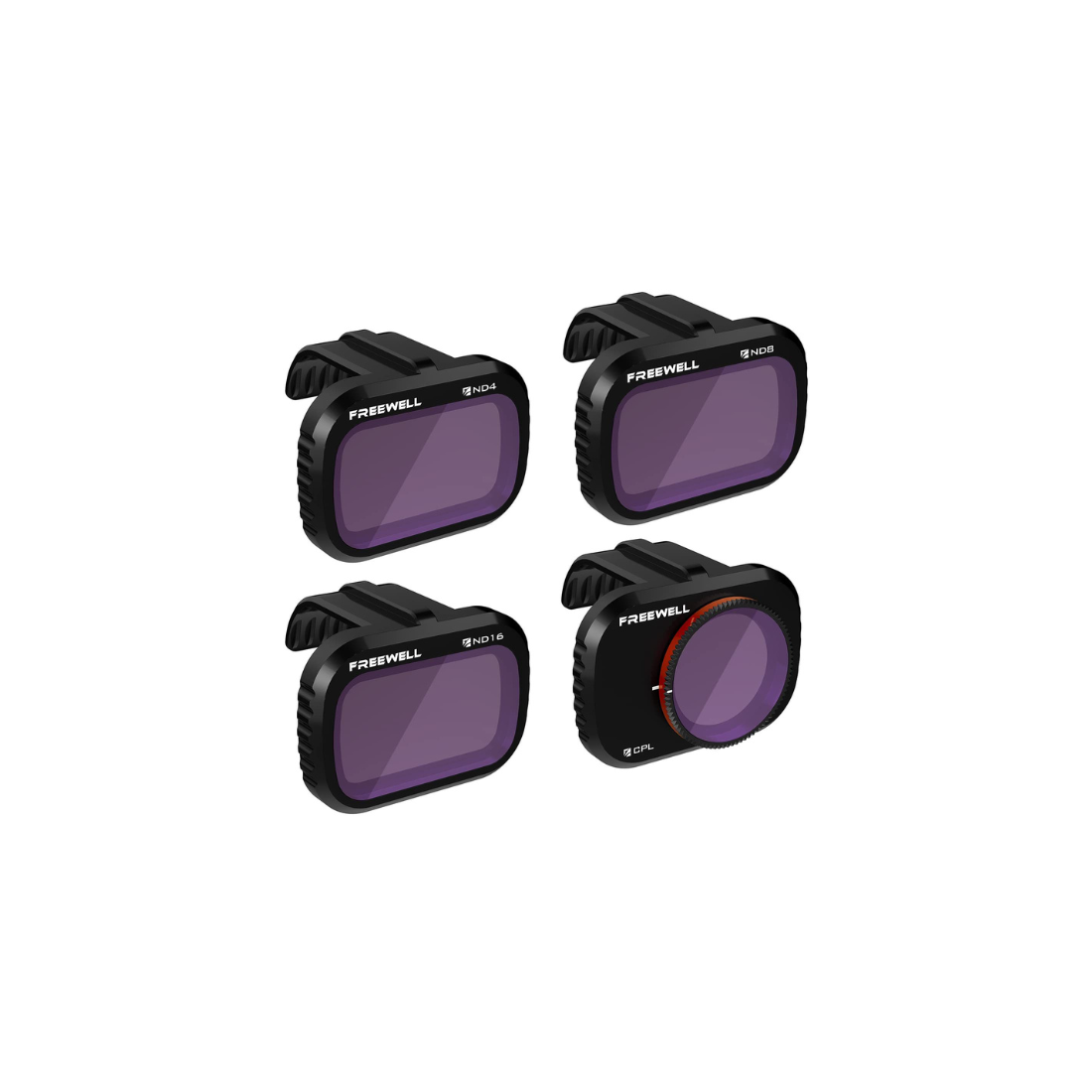 DJI Mini 2 - Kit Filtri Freewell Nd4-Nd8-Nd16-Cpl