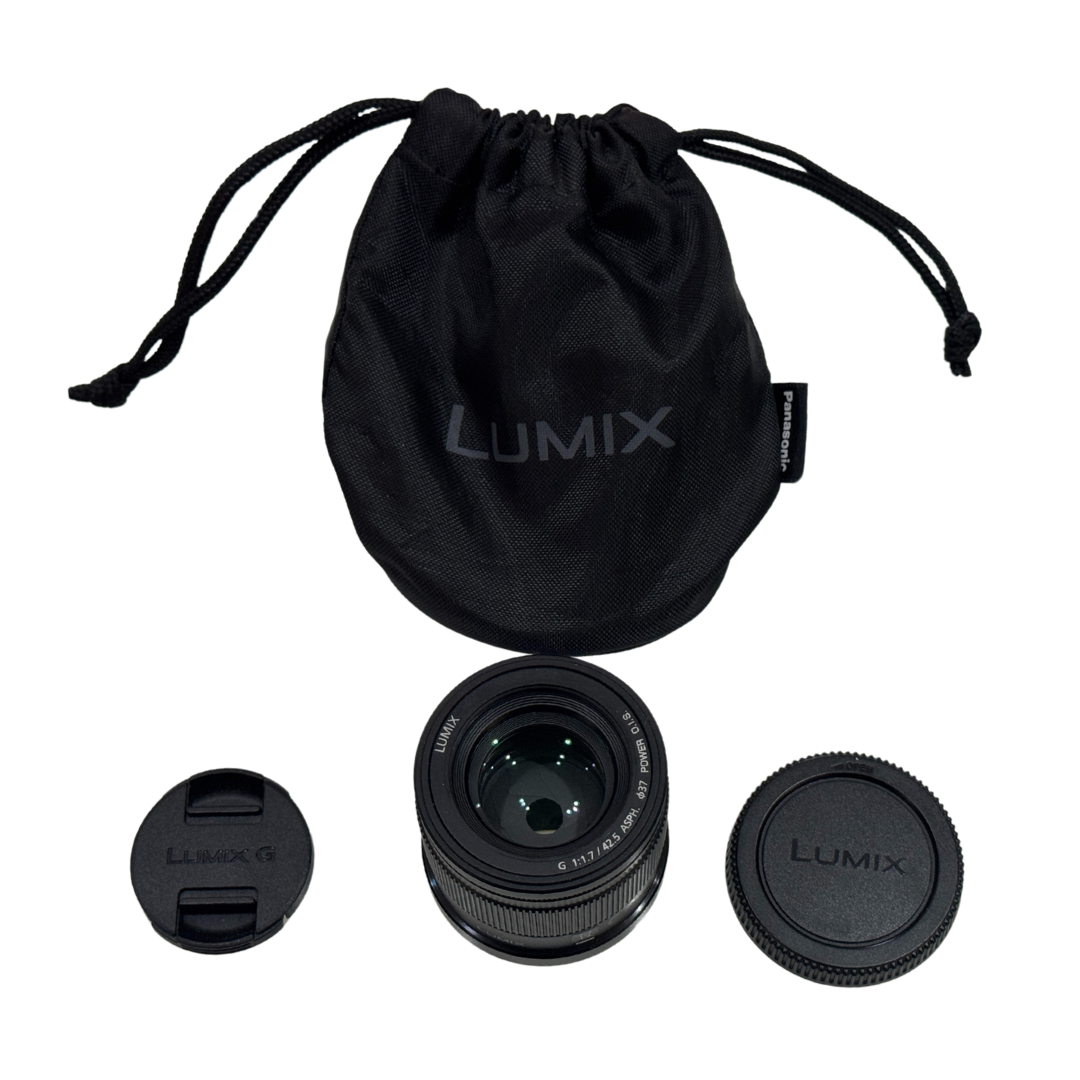 PANASONIC LUMIX G 42.5MMM f/1.7 ASPH. potenza - Usato Grado A