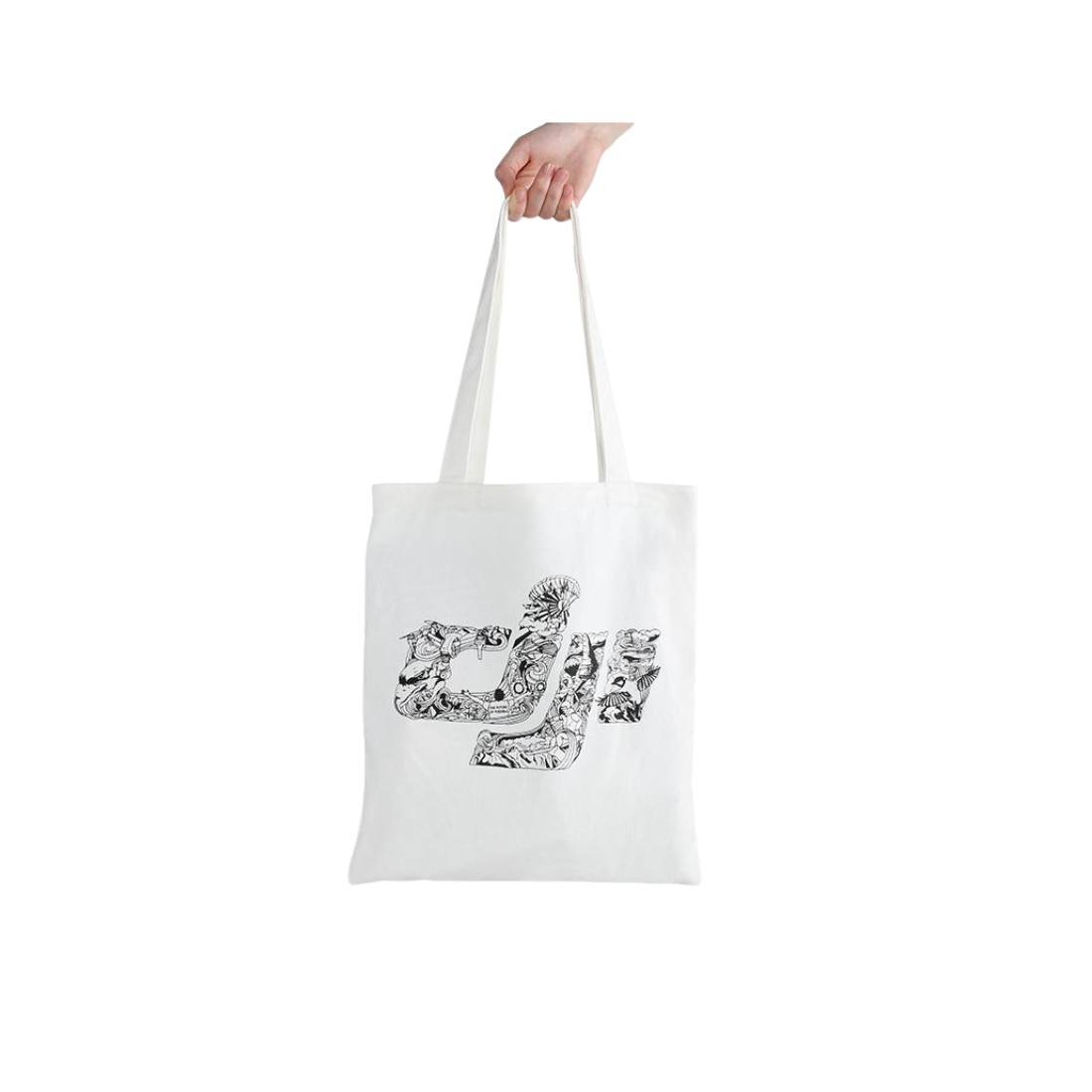 DJI Shopper - Borsa da passeggio DJI Ufficiale Bianca