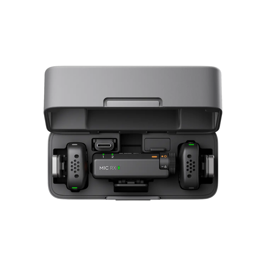 DJI Mic Mini (2 TX + 1 RX + Custodia di ricarica)