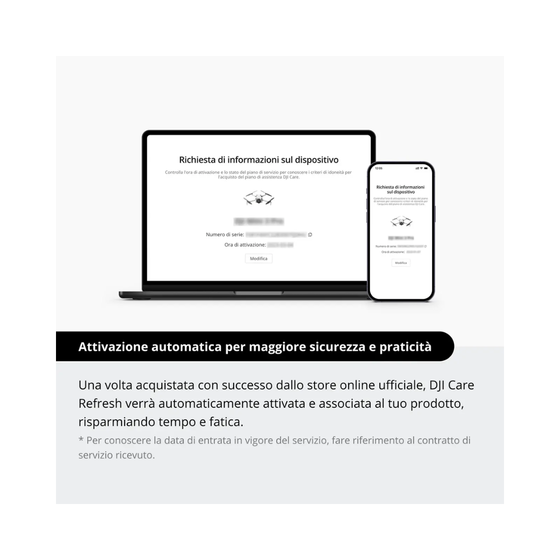 DJI Care Refresh - Piano di 1 anno (DJI Neo 2)