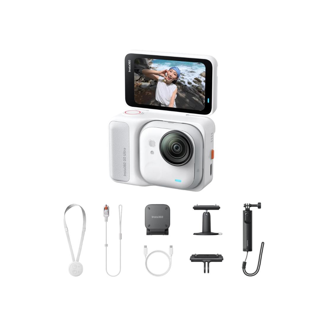 Insta360 GO Ultra Creator Bundle Bianco Artico