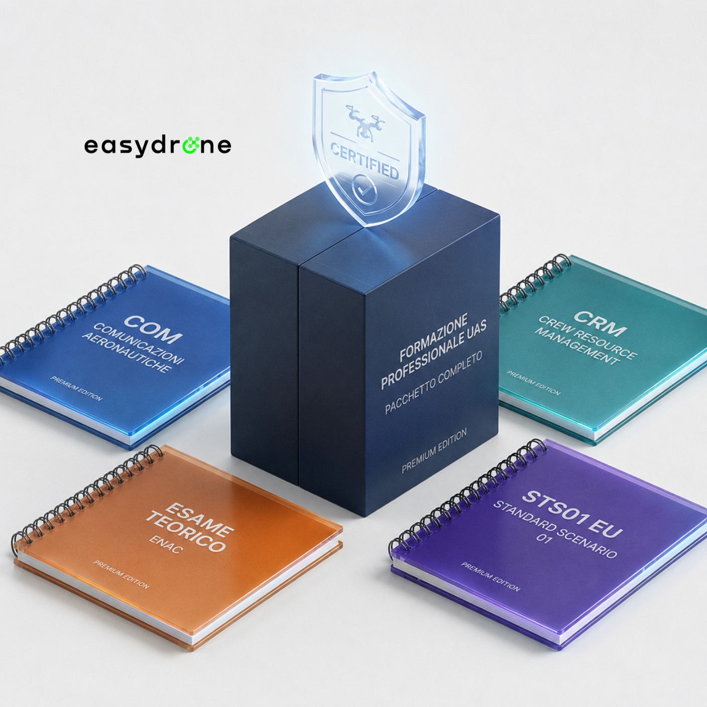 Corso STS-01 include: COM + CRM + Esame Teorico