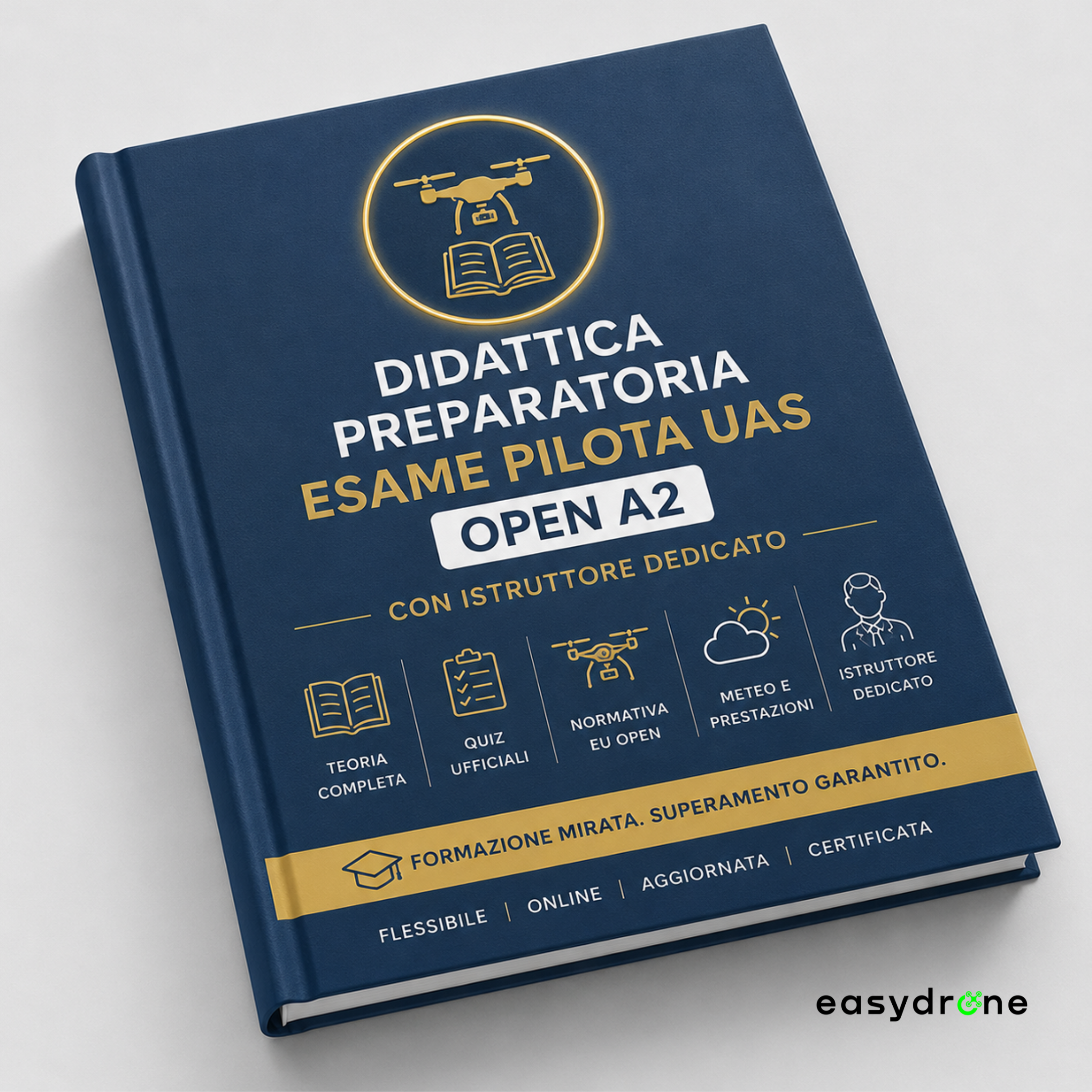 DIDATTICA PREPARATORIA ESAME PILOTA UAS OPEN A2 CON ISTRUTTORE DEDICATO