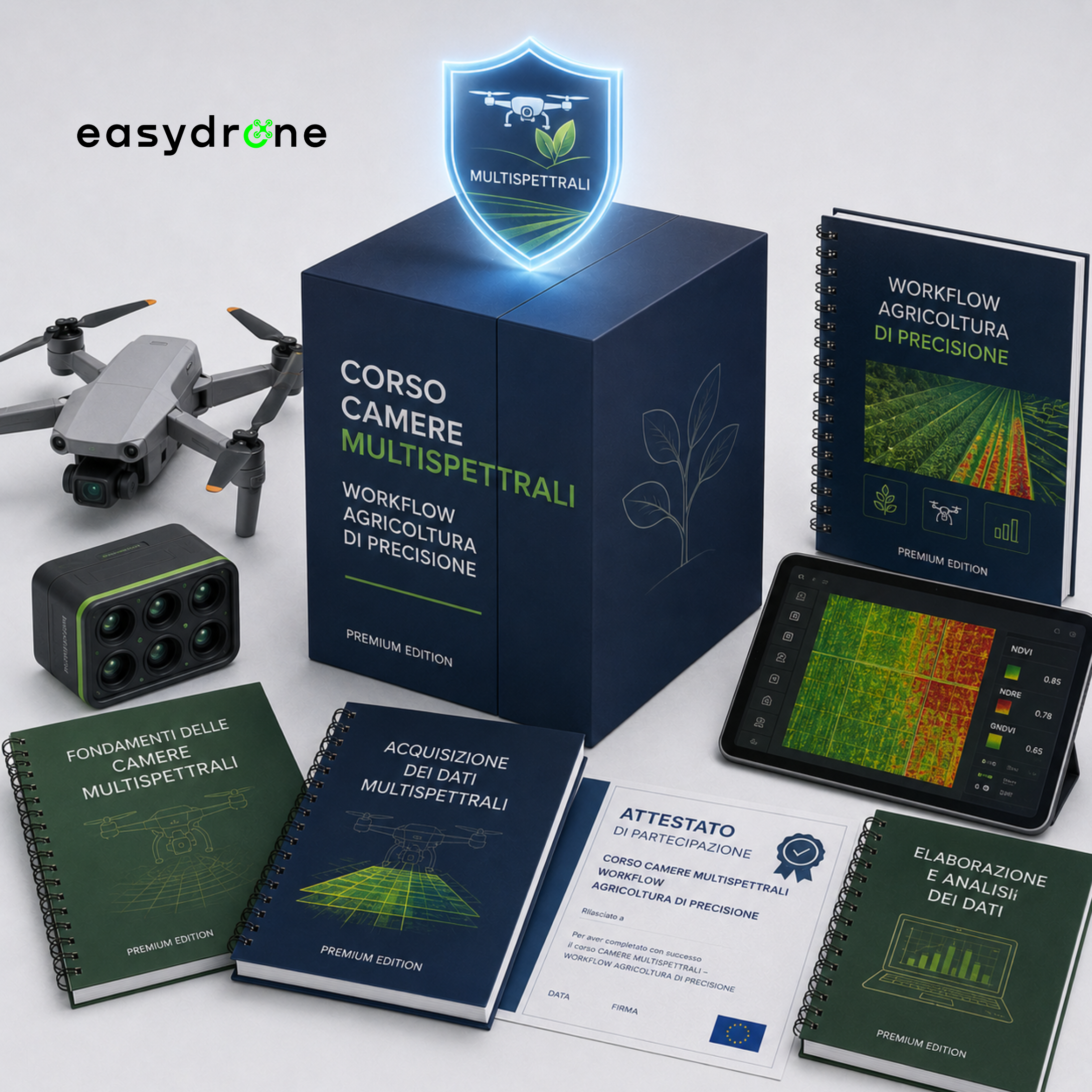 CORSO CAMERE MULTISPETTRALI - WORKFLOW AGRICOLTURA DI PRECISIONE
